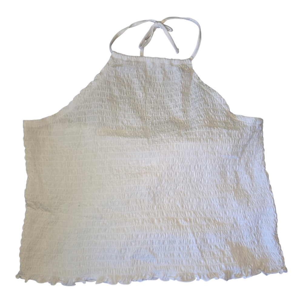 Old Navy White Halter Tank Top